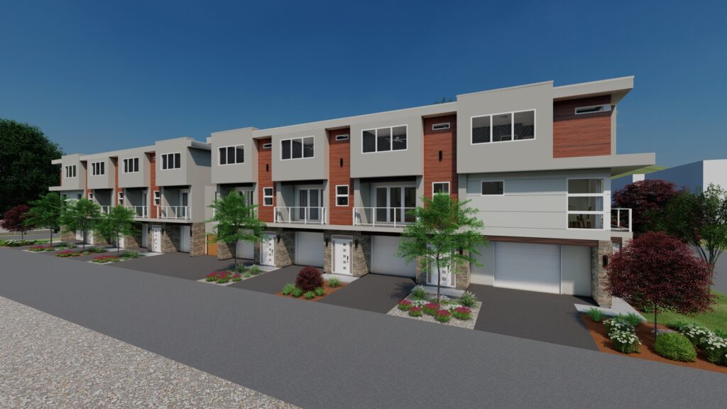 SOLD OUT! Townhouse Development in Penticton 210 Scott Avenue